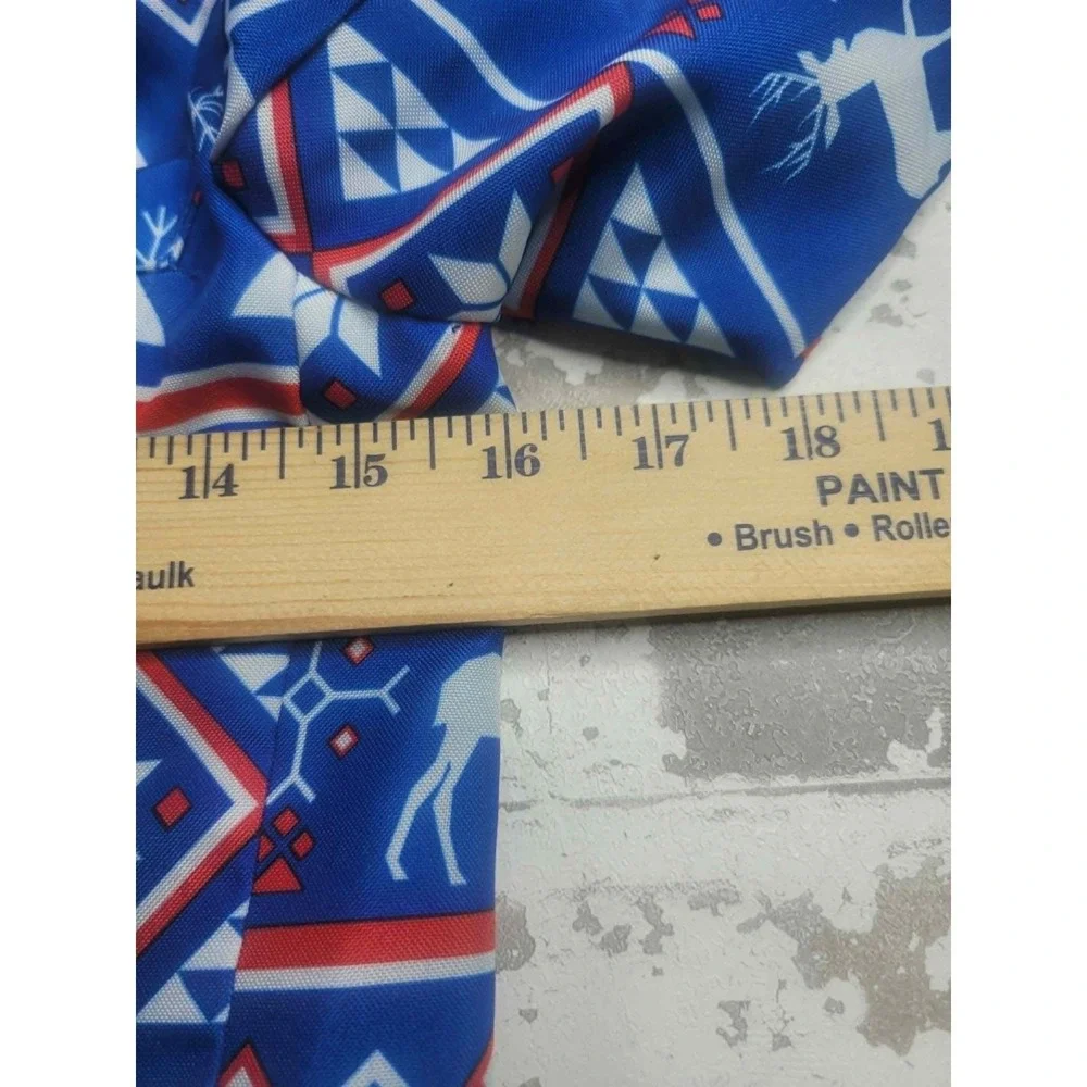 Suitmeister Christmas Blue Nordic 2 Piece Suit + Tie Boy's 12-14Y Holiday